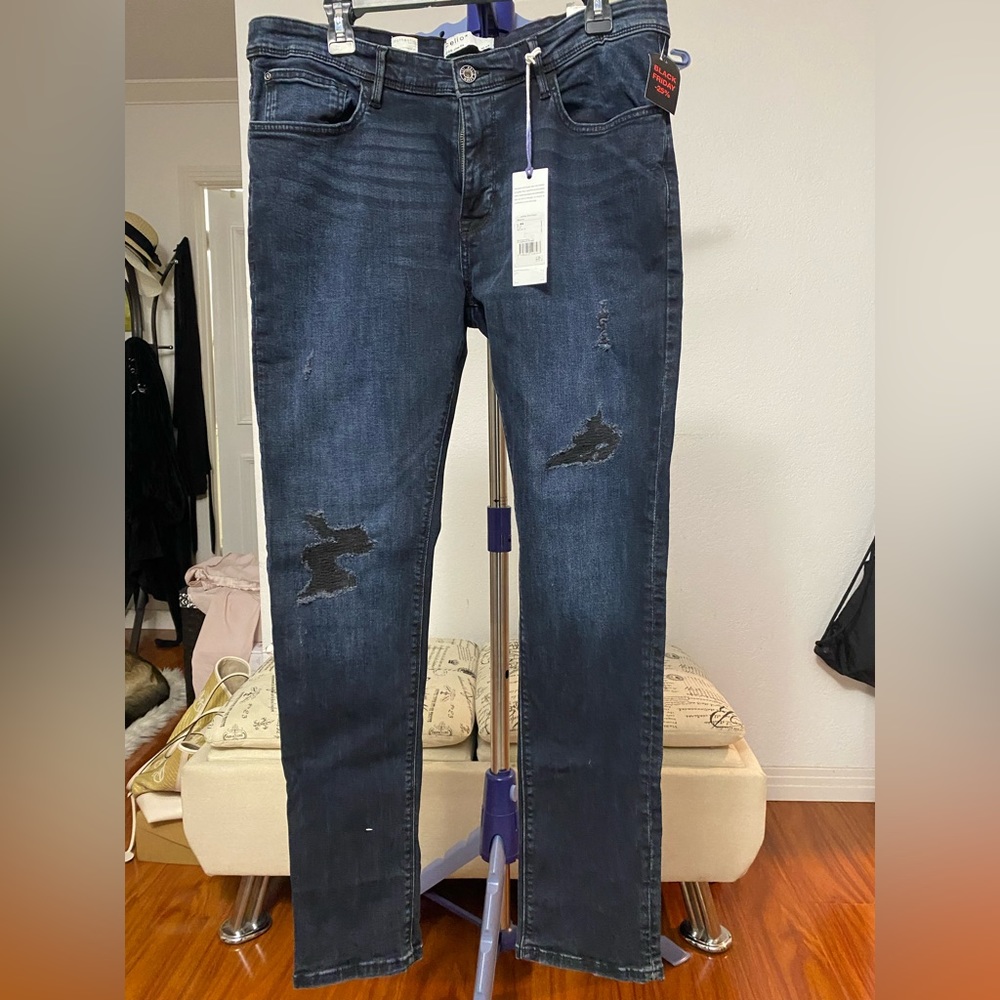 Celio Men's  Slim Fit Stretch Blue Denim Jeans Size 34